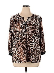Notations 3/4 Sleeve Blouse
