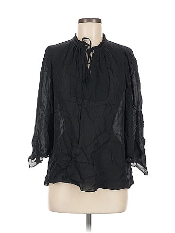Alice & Trixie 3/4 Sleeve Silk Top (view 1)