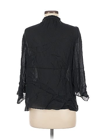 Alice & Trixie 3/4 Sleeve Silk Top (view 2)