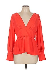 Amanda Uprichard Long Sleeve Blouse