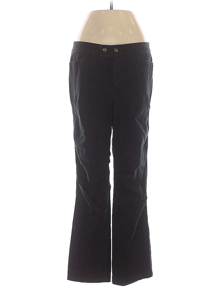 Pre-owned Chaps Active Pants In Black