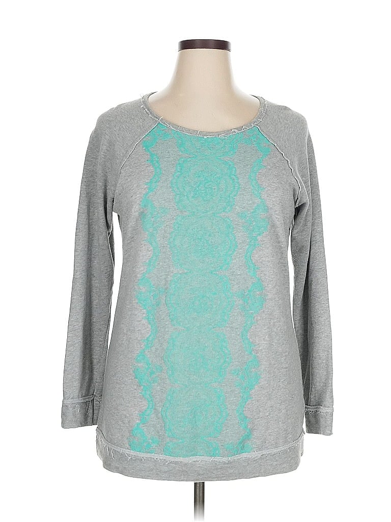 Pre-owned Jolt Pullover Sweater In Gray