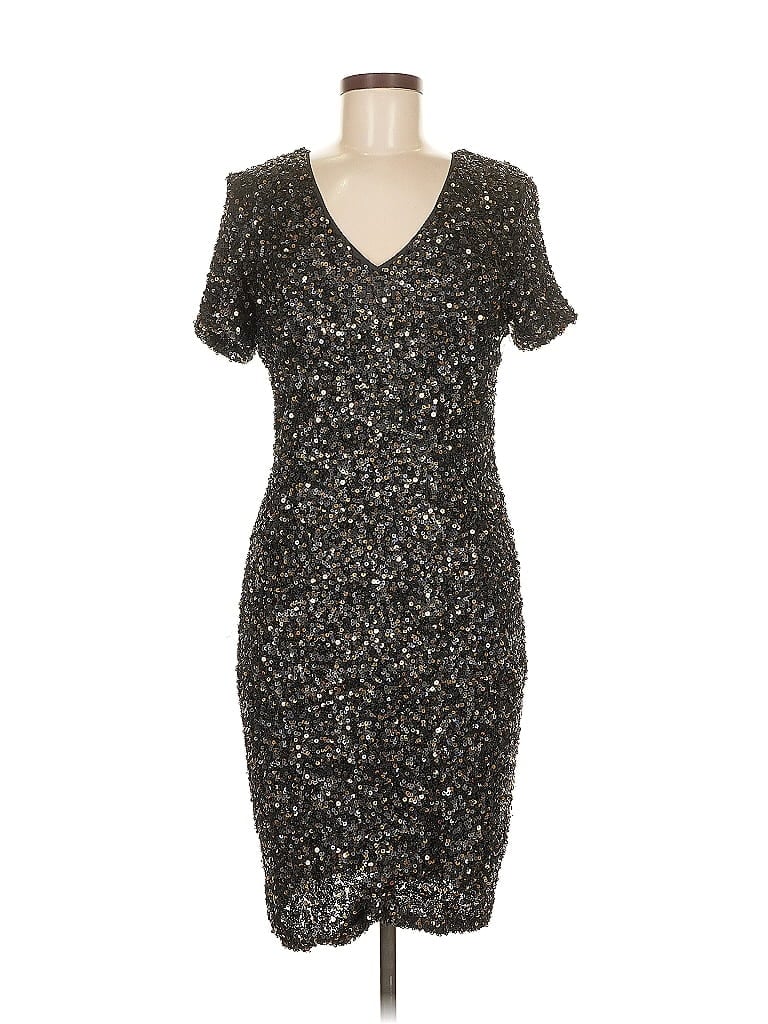 Heartloom Stars Black Cocktail Dress Size M - photo 1