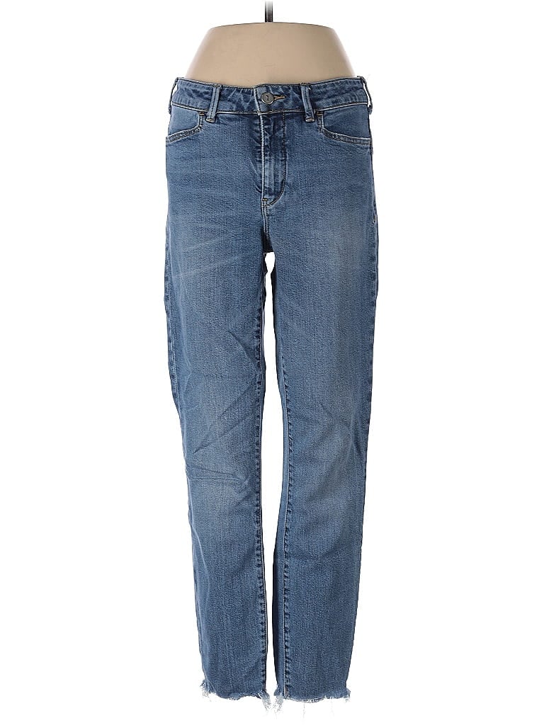 Pre-owned Pilcro And The Letterpress Jeans In Blue