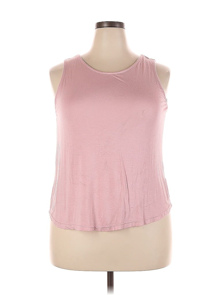 Pre-owned Coco + Carmen Sleeveless T-shirt In Pink
