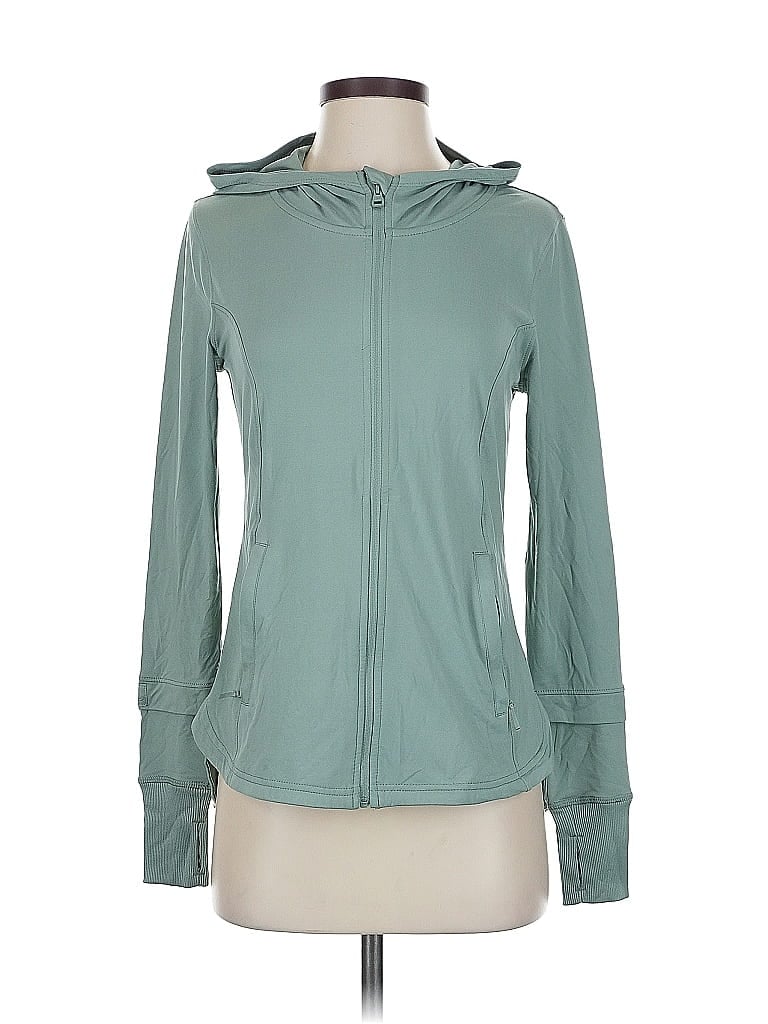 Pre-owned 7 Diamonds Zip Up Hoodie In Blue