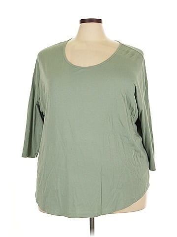 Lands' End 3/4 Sleeve T-Shirt (view 1)