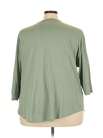 Lands' End 3/4 Sleeve T-Shirt (view 2)