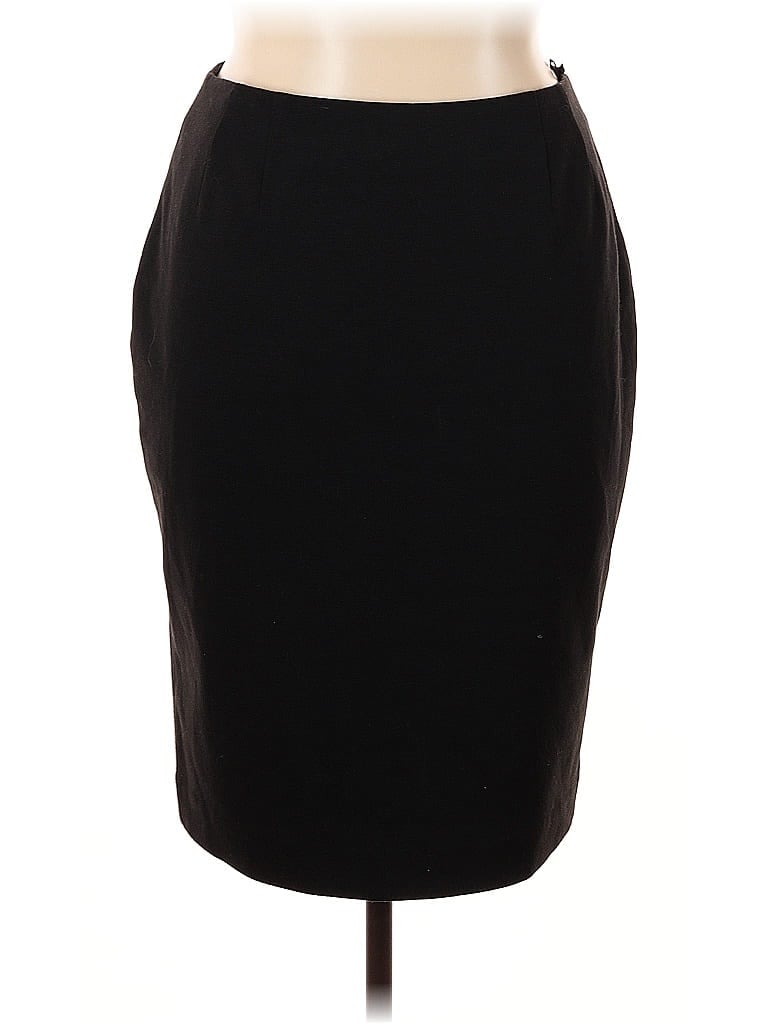 Pre-owned Signature By Larry Levine Formal Skirt In Black