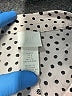 H&M 100% Viscose Polka Dots Silver Short Sleeve Blouse Size S - photo 7