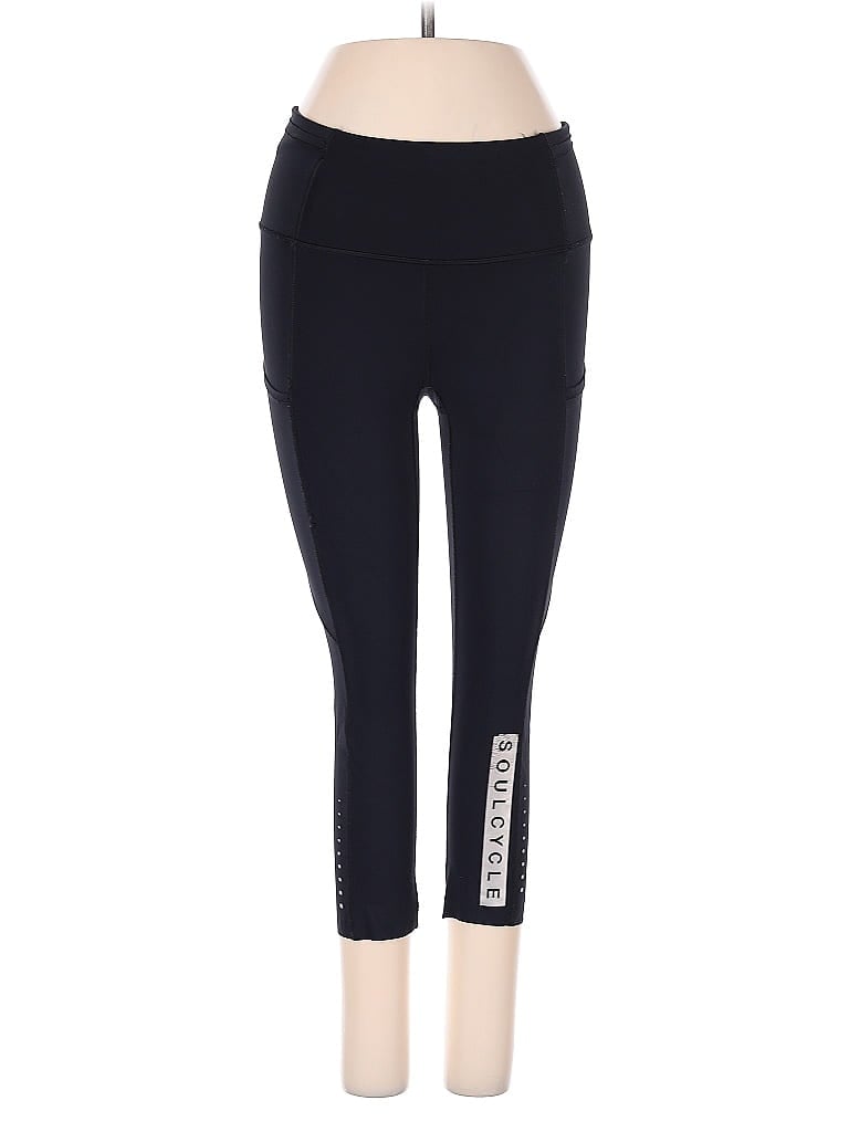 Pre-owned Lululemon Athletica Active Pants In Black