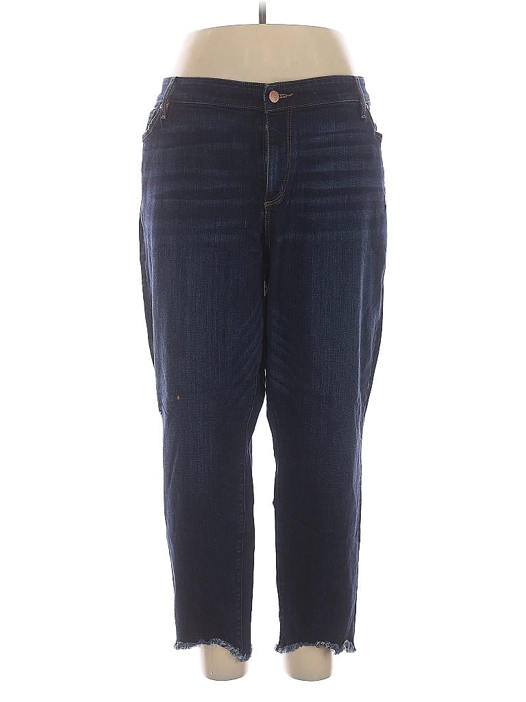 Pre-owned Ann Taylor Loft Jeans In Blue