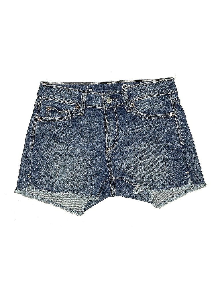 Pre-owned Gap Denim Shorts In Blue