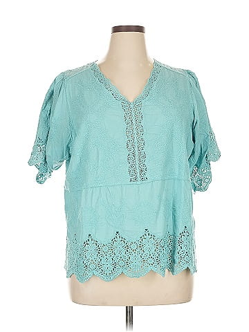 Democracy Short Sleeve Blouse (view 1)