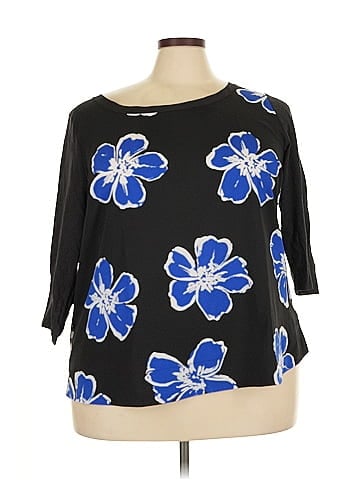 Lane Bryant 3/4 Sleeve Blouse (view 1)
