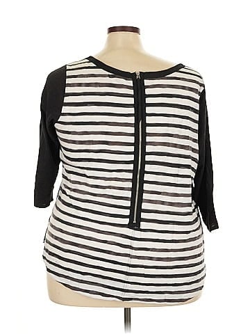 Lane Bryant 3/4 Sleeve Blouse (view 2)