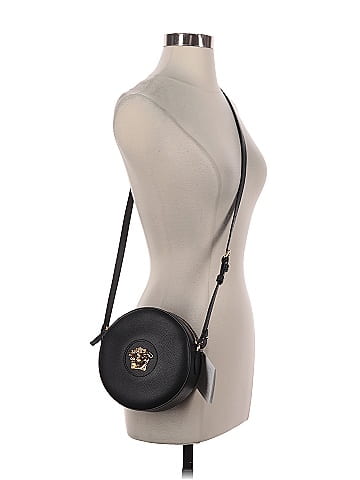 Versace La Medusa Round Camera Leather Crossbody Bag (view 2)