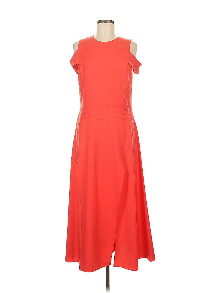 Click to view more detailed imagery on our partner's website Pre-owned Halston Heritage Casual Dress In Orange