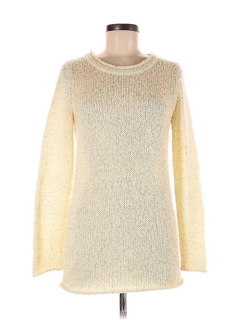 Pre-owned Eyeshadow Pullover Sweater In Gold
