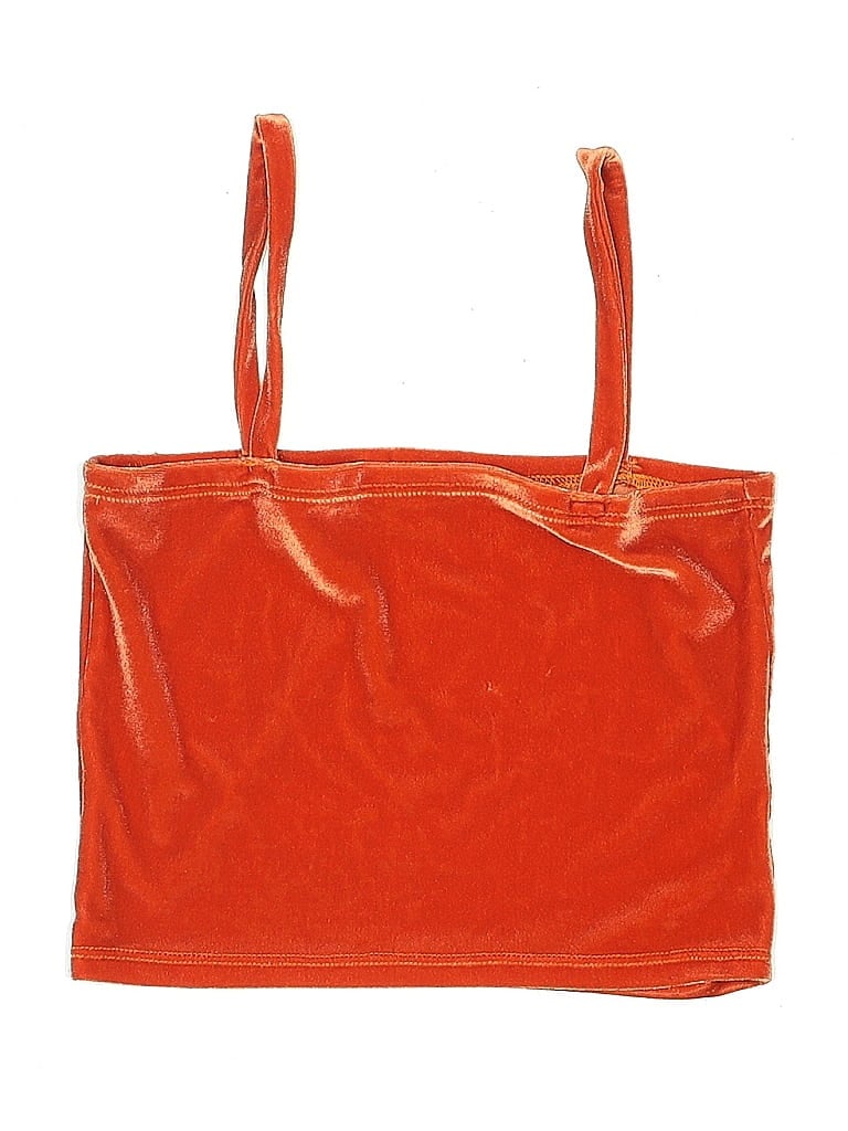 Pre-owned Assorted Brands Kids' Sleeveless T-shirt In Orange