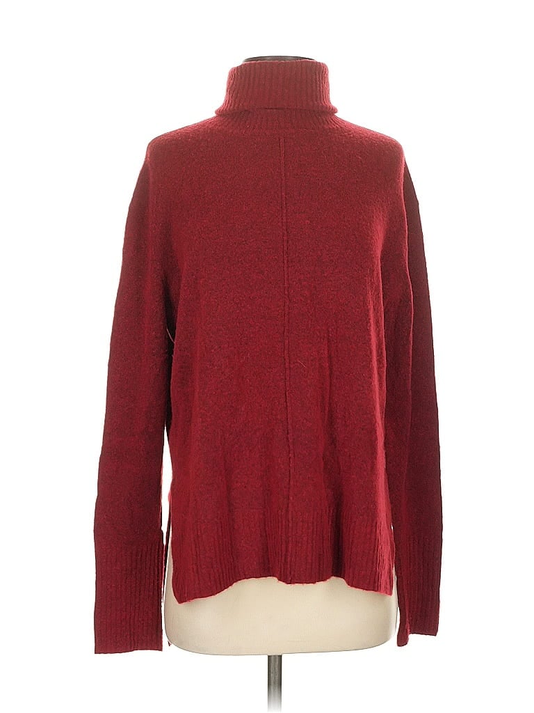 Click to view more detailed imagery on our partner's website Pre-owned Athleta Turtleneck Sweater In Burgundy