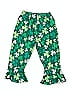 Unbranded 100% Polyester Tropical Green Casual Pants Size 9-12 mo - photo 1