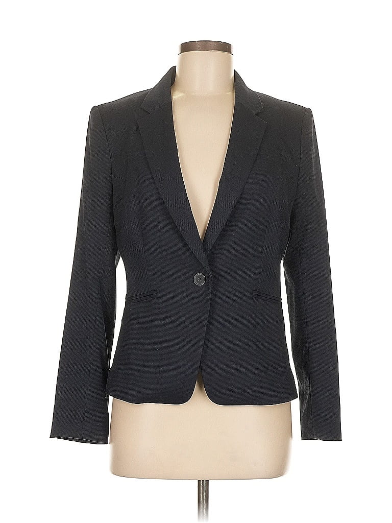 Pre-owned H&m Blazer Jacket In Blue