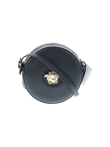 Versace La Medusa Round Camera Leather Crossbody Bag (view 1)
