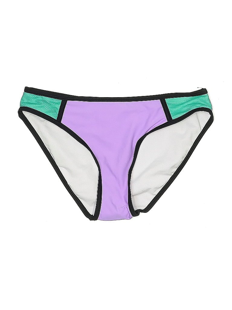 Pre-owned Unbranded Swimsuit Bottoms In Purple