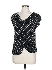 Pink Clover Short Sleeve Blouse