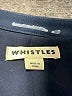 Whistles 100% Polyester Solid Blue Casual Dress Size 2 - photo 6