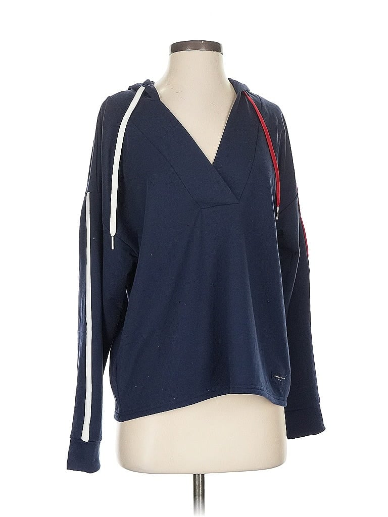 Pre-owned Tommy Hilfiger Pullover Sweater In Blue