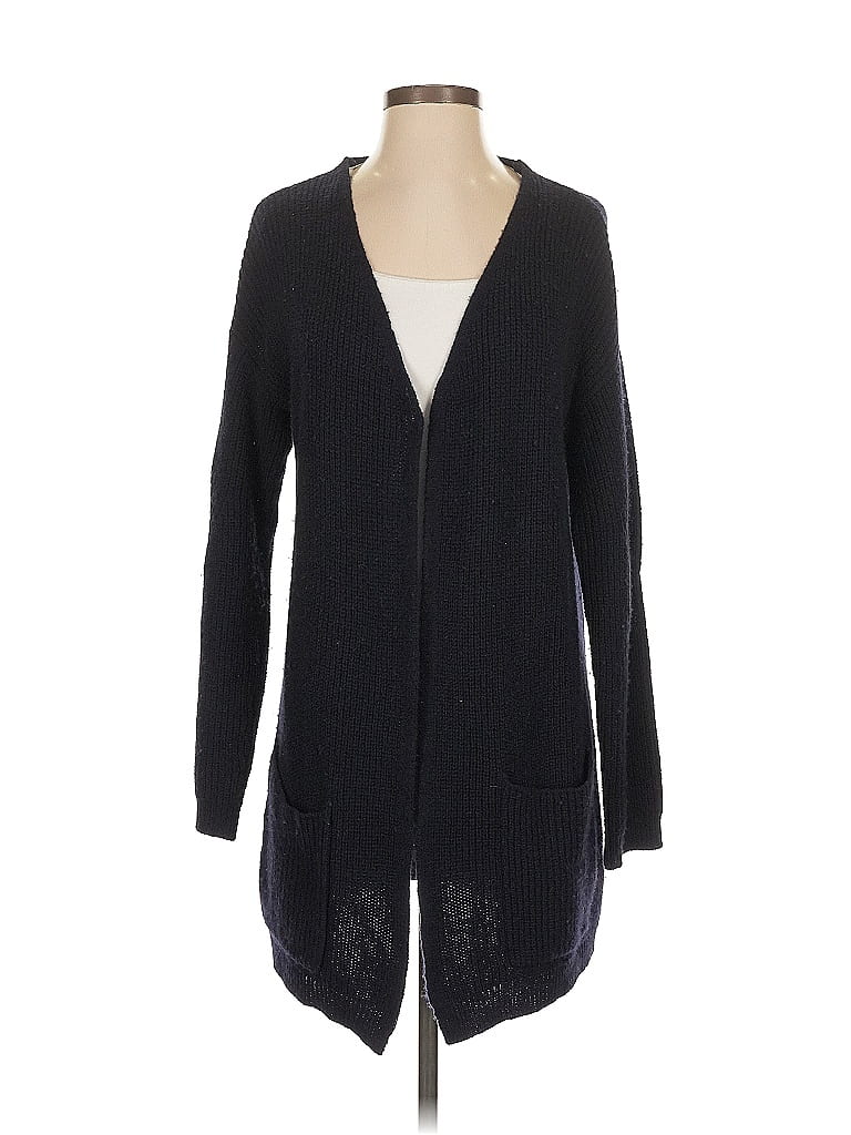 Pre-owned Berenice Wool Cardigan Sweater In Black