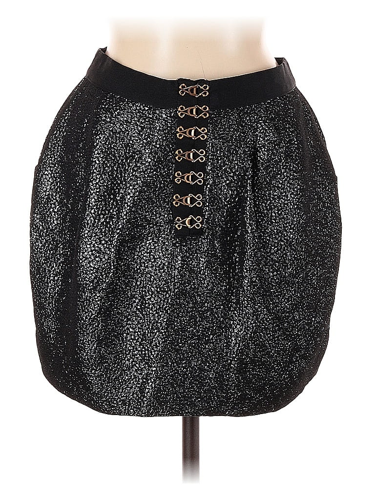LEIFSDOTTIR Pre-owned Faux Leather Skirt In Black