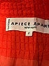 Apiece Apart Orange Short Sleeve Blouse Size 2 - photo 6