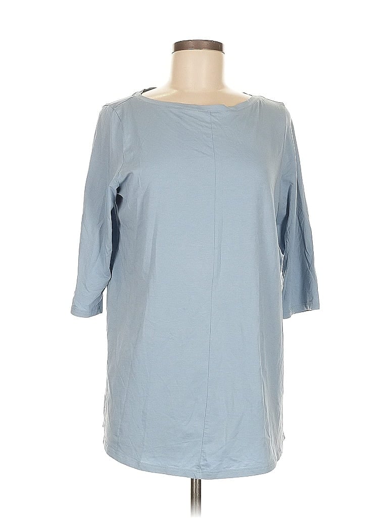Pre-owned Jjill Casual Dress In Blue