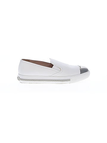 Miu Miu Metal Cap Toe Sneakers (view 1)