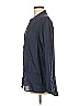 Sigrid Olsen 100% Linen Blue 3/4 Sleeve Button-Down Shirt Size M - photo 4