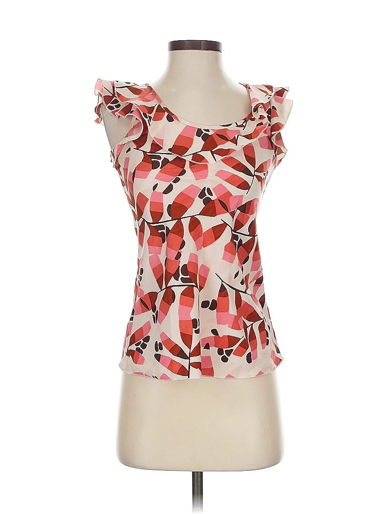 Pre-owned Banana Republic Factory Store Sleeveless Blouse In Pink