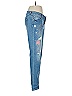 Soho JEANS NEW YORK & COMPANY Hearts Blue Jeans Size 6 - photo 3