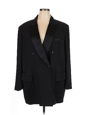 Emanuel Emanuel Ungaro Silk Blazer (view 1)