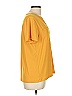 Anne Klein Yellow Short Sleeve Top Size L - photo 3