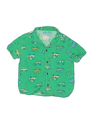 Cat & Jack Short Sleeve Button-Down Shirt (view 1)