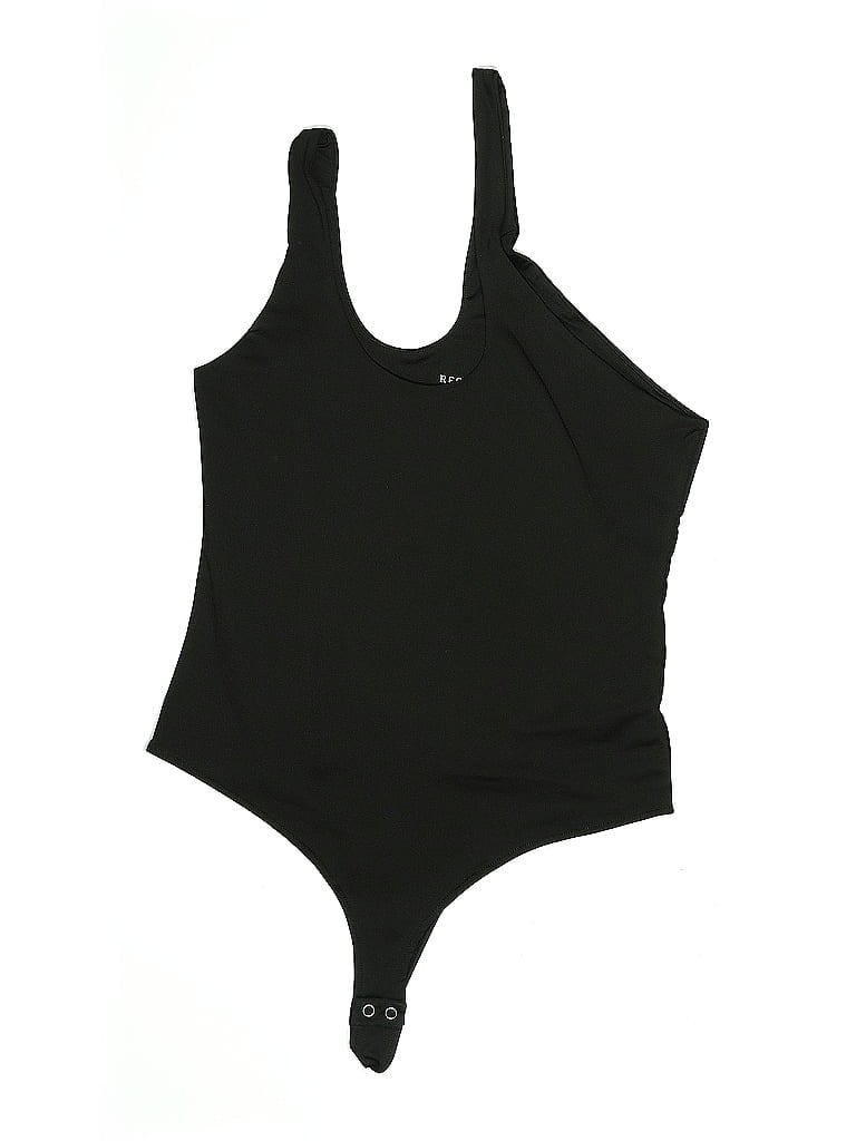 Pre-owned Reoria Bodysuit In Black