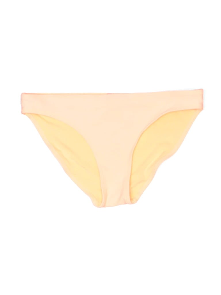 Pre-owned Aerie Swimsuit Bottoms In Yellow