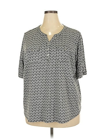 Croft & Barrow Short Sleeve Blouse (view 1)