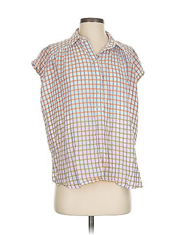 Pilcro by Anthropologie Sleeveless Button-Down Shirt (view 1)