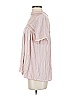 Pol Pink Short Sleeve Blouse Size S - photo 4