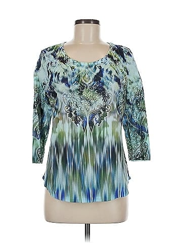 One World 3/4 Sleeve Blouse (view 1)