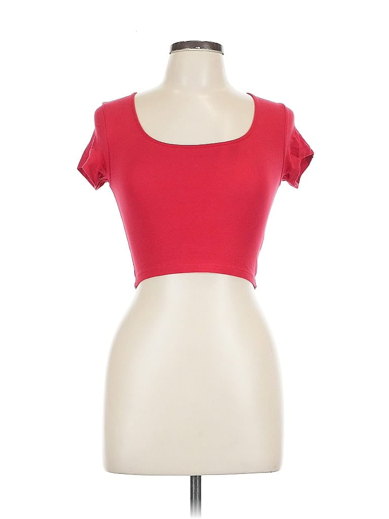 Pre-owned Assorted Brands Short Sleeve T-shirt In Red